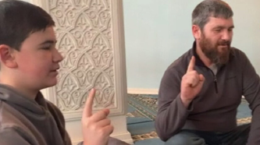 Ukraynada savaşın ortasında Müslüman oldular: Allah son din olarak İslamı gönderdi biz de kabul ettik
