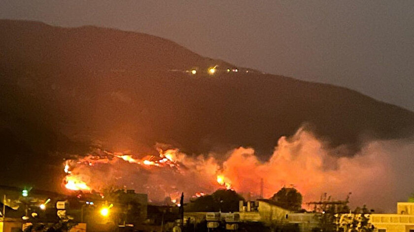 Hataydaki orman yangını sonrası sabotaj şüphesiyle gözaltına alınan iki kişi tutuklandı