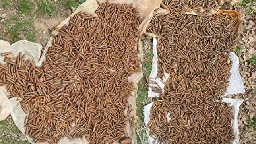 Pençe-Kilit Operasyonunda son durumu: Terör örgütüne ait çok sayıda mühimmat ele geçirildi