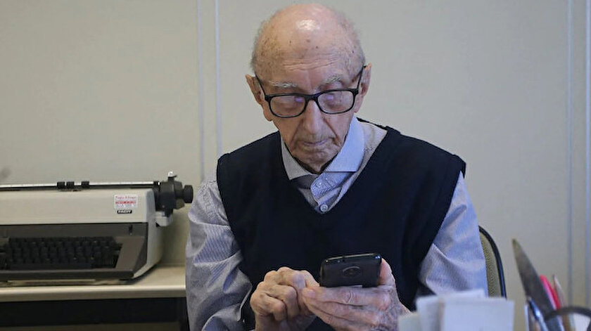84 yıldır aynı şirkette çalışan Brezilyalı adam Rekorlar Kitabına girdi