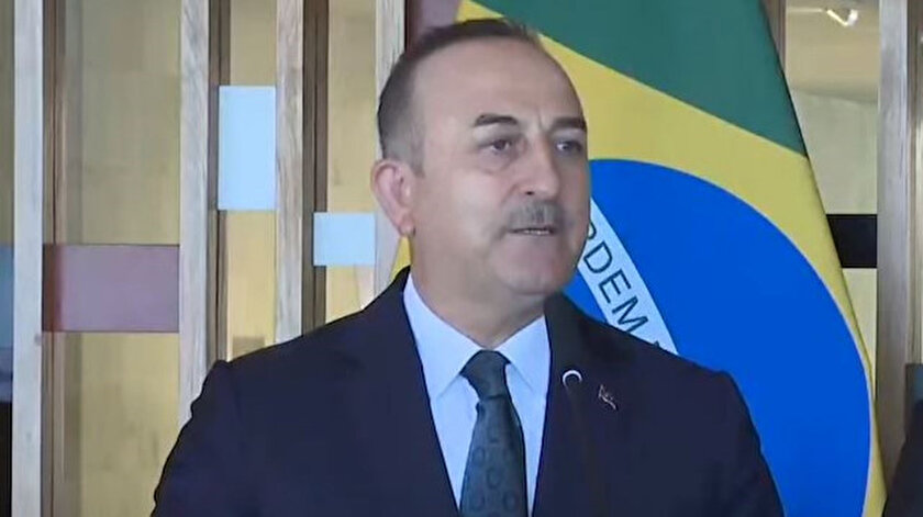 Bakan Çavuşoğlu Brezilyada: Terörle mücadelede önemli adımlar atacağız