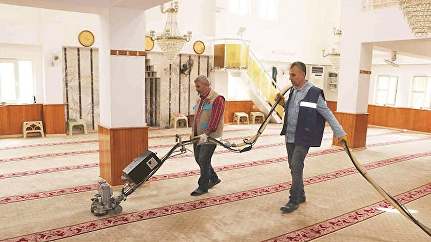 Cami ve türbeler hazırlandı