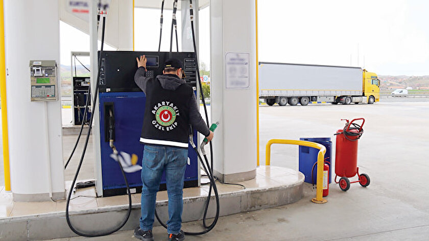 Yasal ve kaçak yakıt tek pompada