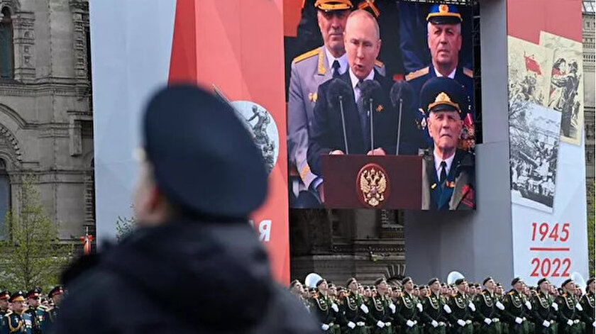 Putin konuştuğu sırada Rus televizyonları hacklendi: Ukraynalıların kanı sizin ellerinizde