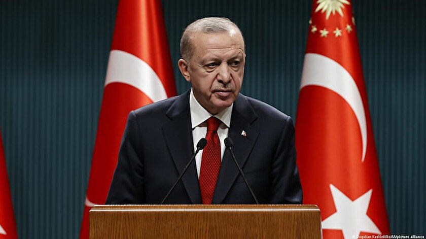 Cumhurbaşkanı Erdoğandan şehit askerlerin ailelerine başsağlığı mesajı