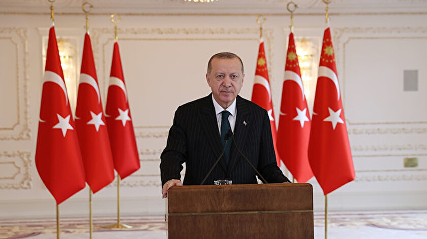 Cumhurbaşkanı Erdoğan Türk Devletleri medya toplantısına mesaj gönderdi