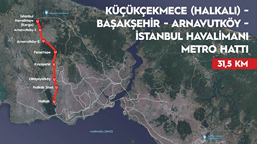 Bakan Karaismailoğlu: Halkalı-İstanbul Yeni Havalimanı Metro Hattında TBM çalışmaları tamamlandı