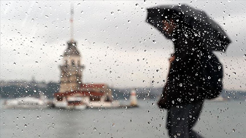 İstanbula kuvvetli yağış uyarısı: Saat belli oldu