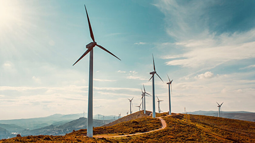 Türkiyenin rüzgar enerji yatırımları geçen yıl sonunda 1 milyar avroya ulaştı