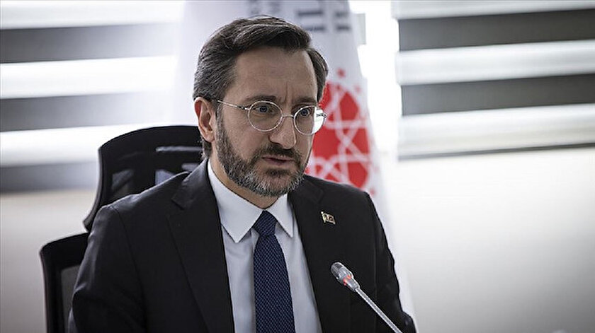 Fahrettin Altundan İsveçin PKK açıklamasına yanıt: Teröristleri silahlandırıyorsunuz