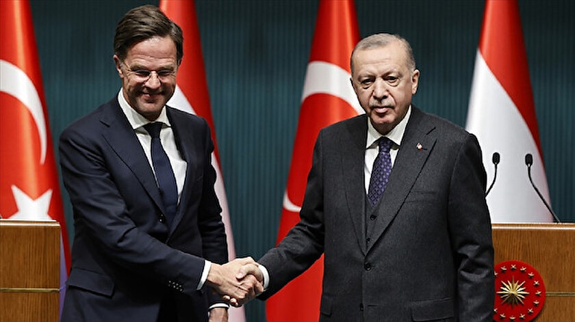 Cumhurbaşkanı Erdoğan ile Hollanda Başbakanı Mark Rutte telefonda görüştü