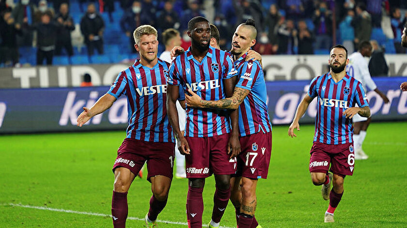 Süper Lig’in en iyi forvet üçlüsü Trabzonsporda