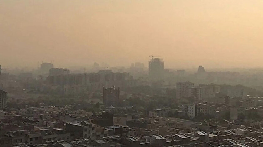 İranda hava kirliliği nedeniyle birçok kentte okullar ve kurumlar tatil edildi