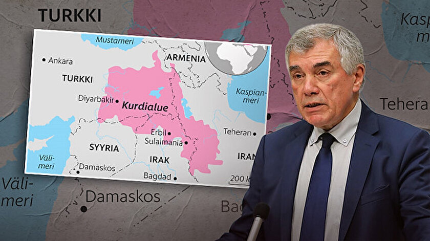 Finlandiya medyası CHPli Ünal Çeviköz’ün röportajını sözde Kürdistan haritası ile yayınladı