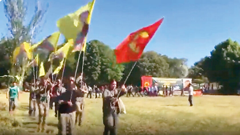 Bu da Fransa’daki PKK kampı
