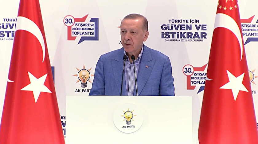 Cumhurbaşkanı Erdoğan konuşuyor