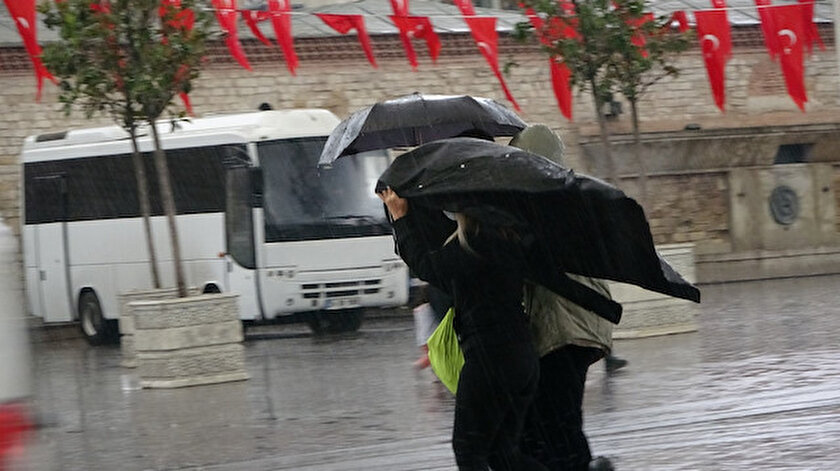 Trakya için kuvvetli sağanak uyarısı! Edirne, Tekirdağ, Kırklareli hava durumu