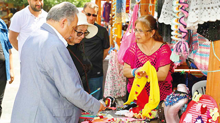Talas’ta maharetli eller iş başında