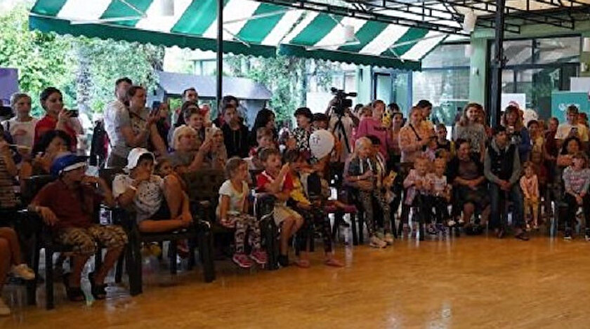 Ukraynanın savaş mağduru şampiyon çocukları Antalyada eğitimlerini sürdürüyor