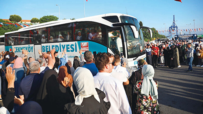 İlk hacı kafilesi yola çıktı
