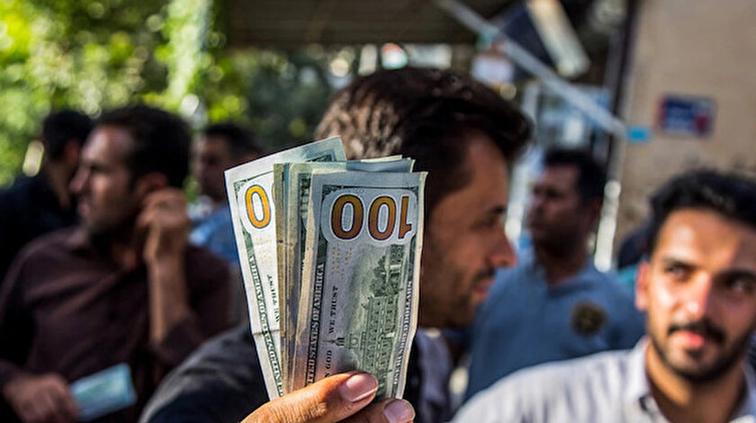 İranda dolar kuru tarihi rekorunu kırdı