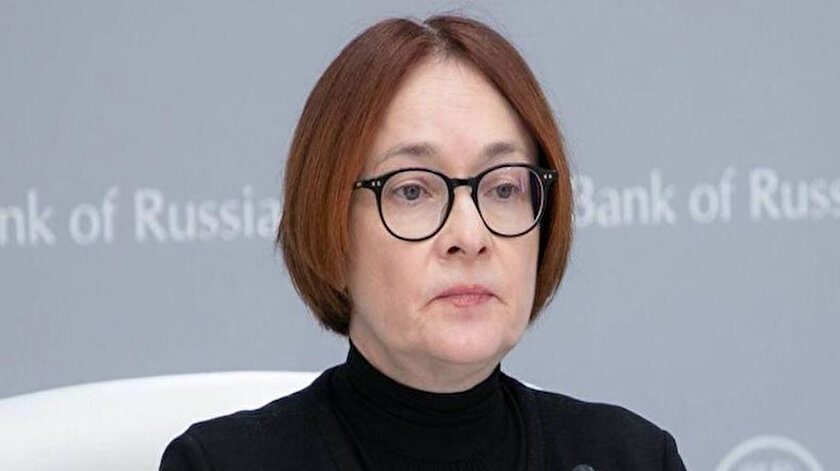 Rusya Merkez Bankası Başkanı: Herkes hiçbir şeyin eskisi gibi olmayacağının farkında