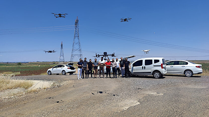 Kaçak elektrikle mücadeleye karşı dron filosu kurdu