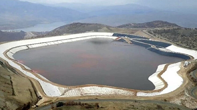 Bakanlık harekete geçti: Erzincanda çevre kirliliğine neden olan altın madenine 16 milyon lira ceza
