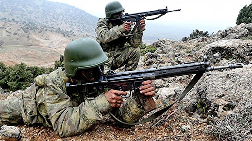 MSB duyurdu: Suriyenin kuzeyinde yedi terörist etkisiz hale getirildi