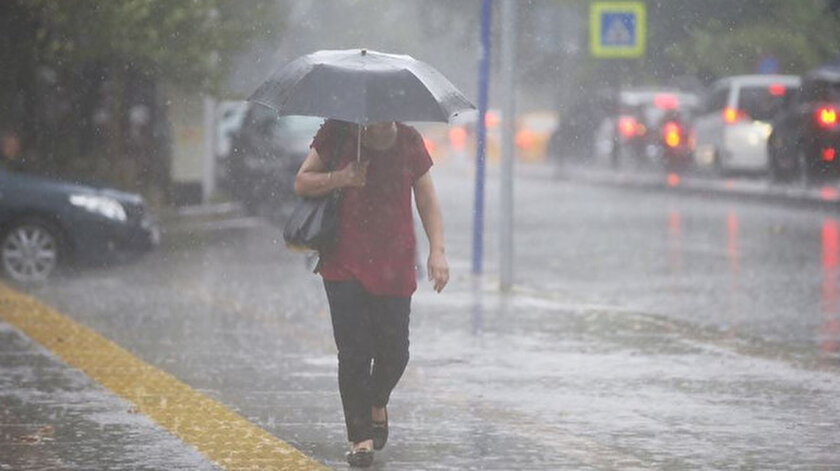 Meteorolojiden bazı illere kuvvetli yağış uyarısı! ​Ankara, Kayseri, Yozgat hava durumu