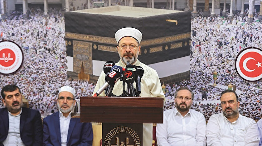 Diyanet İşleri Başkanı Ali Erbaş: Arafata hazırız