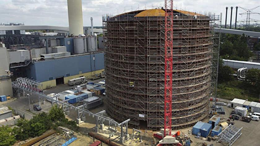 Almanyada Rus doğalgazına alternatif  arıyor: 56 milyon litrelik termos yapıyorlar