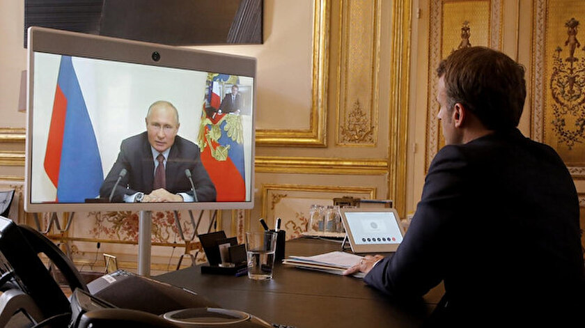 Moskova-Paris hattında gerilim yükselten belgesel: Putin ve Macronun telefon görüşmesini yayınladılar