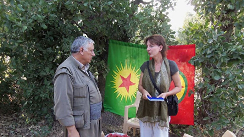 PKK destekçisi sözde gazeteci Frederike Geerdink Iraktan sınır dışı edildi