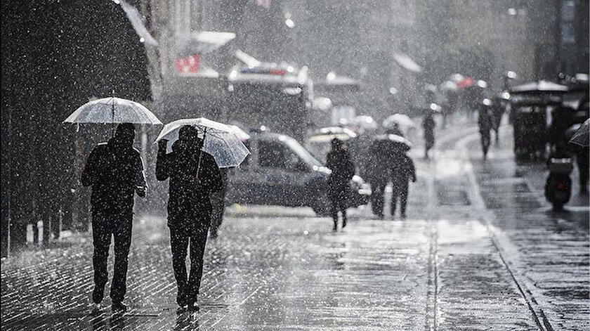 Meteorolojiden altı il için sarı kodlu uyarı