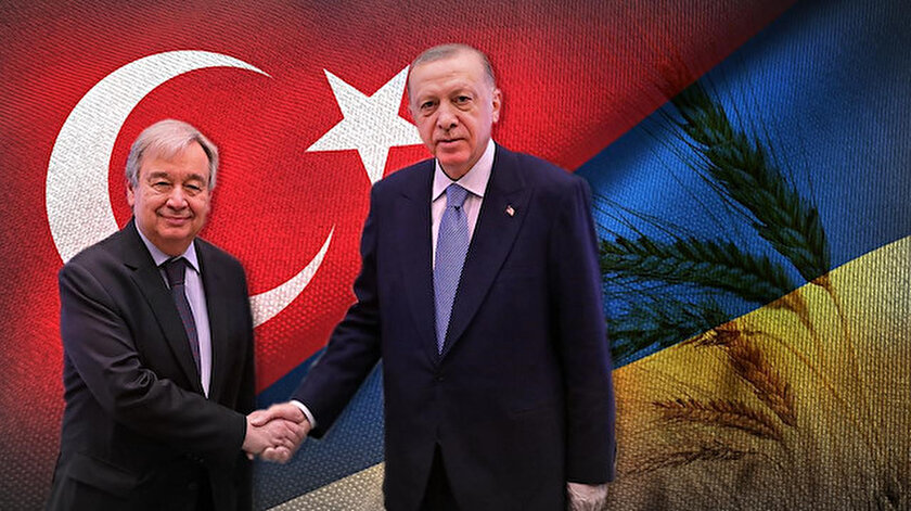 BM Genel Sekreteri Guterresten tahıl koridoru açıklaması: Erdoğanın ısrarlı çabalarıyla oldu