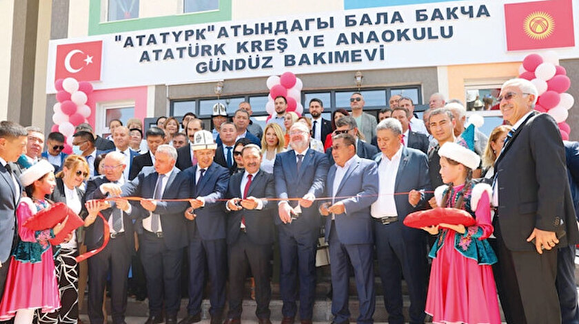 Türkiye-Kırgızistan dostluğu anaokulunda pekişecek