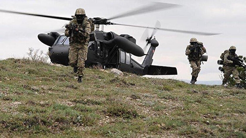 PKKya bir darbe daha: Pençe-Kilit bölgesinde beş terörist etkisiz hâle getirildi