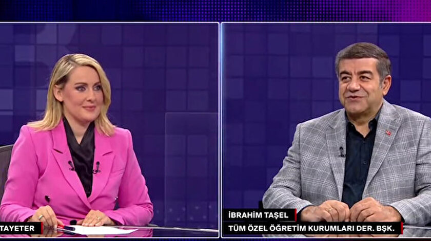 Tüm Özel Öğretim Kurumları Derneği Başkanı İbrahim Taşel TVNET ekranlarında yayınlanan “Tercih Rehberi” programına katıldı