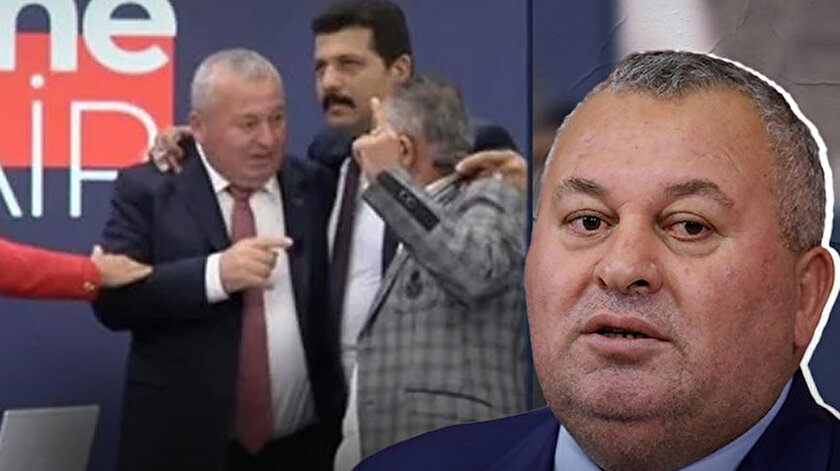 Canlı yayında gazeteci Şimşeke saldıran DPli Cemal Enginyurtun koruması suç makinesi çıktı: Cinayetten kaydı var