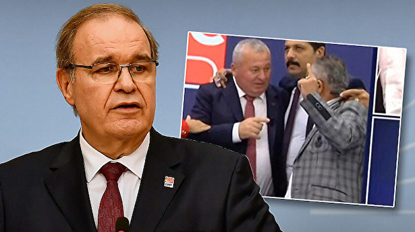CHPden Cemal Enginyurtun Latif Şimşeke saldırdığı görüntülere ilişkin evlere şenlik açıklama: Tasvip etmiyoruz