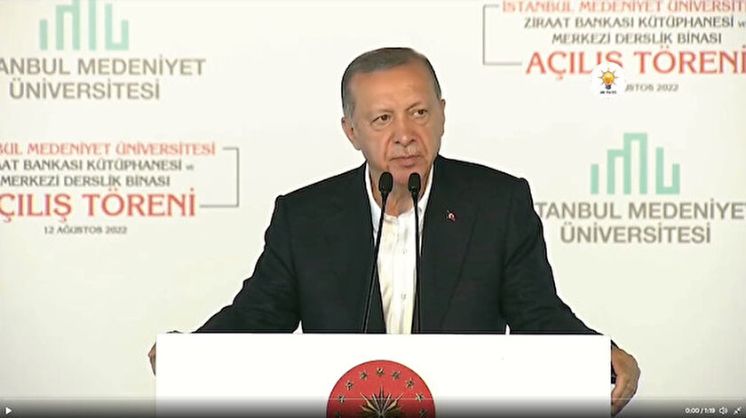 Cumhurbaşkanı Erdoğan: Rami Kışlasını büyük bir kütüphaneye çevirmek için çalışıyoruz