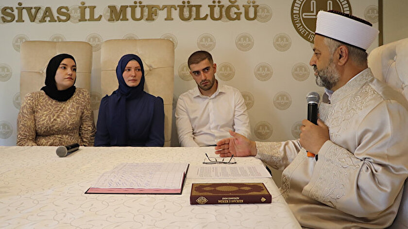 Fransız genç kız Sivasta İslamiyeti seçti