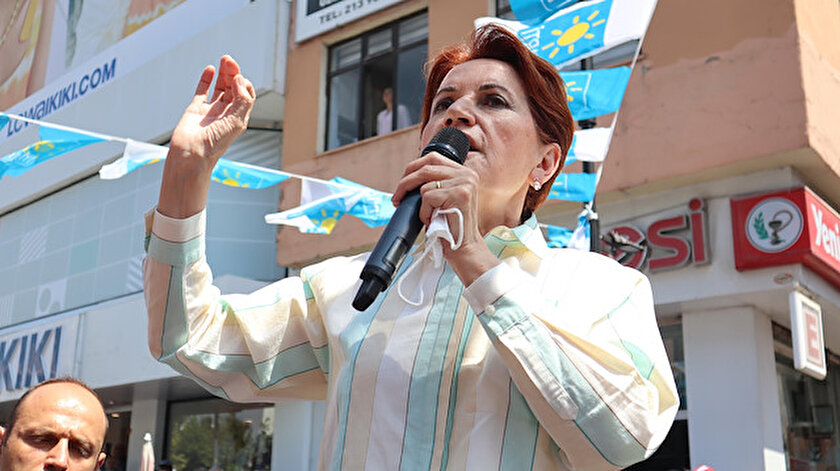 İYİ Parti Genel Başkanı Akşenerin Yalova ziyaretinde elini köpek ısırdı