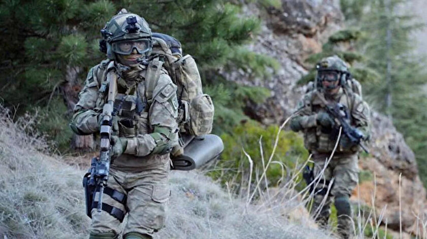 Pençe-Kilitte üç PKKlı terörist etkisiz hale getirildi