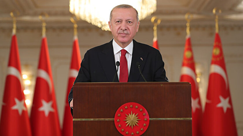 Cumhurbaşkanı Erdoğandan mesaj: Türkiye’ye hizmet davamızdan asla geri adım atmadık, atmayacağız