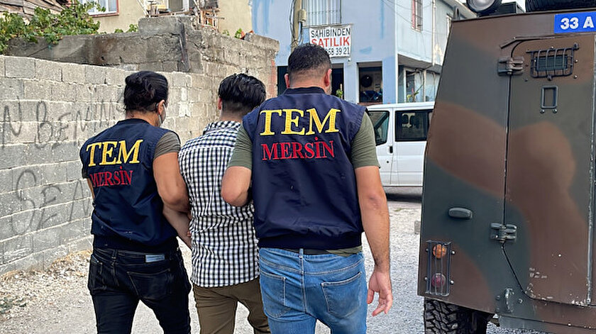 Mersini kana bulayacaklardı: Sekiz PKKlı terörist yakalandı