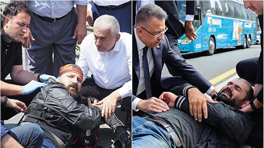 Troll haberciler iş başında: Bu kez Binali Yıldırım ile Fuat Oktayın yardım ettiği kişinin aynı olduğu yalanını ortaya attılar