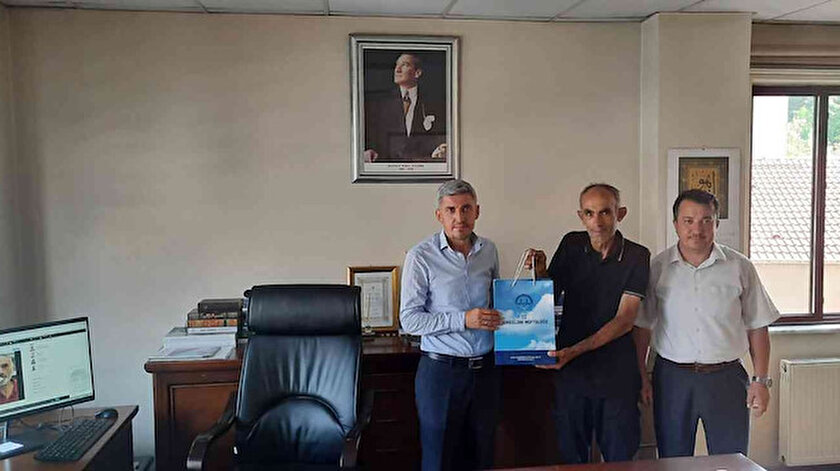 Müftülük temizlik personeline teşekkür etti