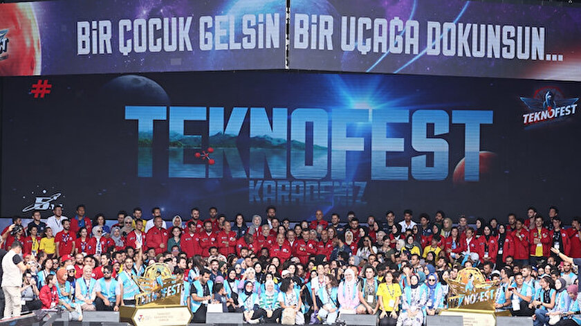  Samsun’da TEKNOFEST’e yüzbinler akın etti
